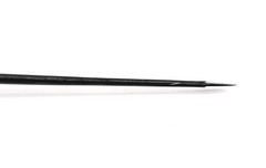 Aesculap FD771B NOIR Micro Scissors – Straight Bayonet, Serrated, Sharp, 250mm