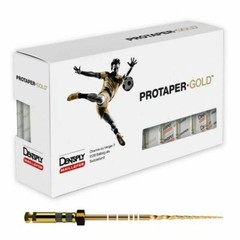 Dentsply ProTaper Gold Rotary Files Sx,S1,S2,F1,F2,F3,F4,F5,Sx-F3 21mm 6 File/pk