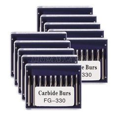 Dental Carbide Burs Tungsten Steel Bur FG # 330 Pear for High Speed Handpiece