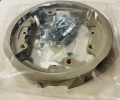 Hubbell Raco P-6346 Floor Box Adapter Ring. Mounting Bracket 4 3/4″ Gray P6346