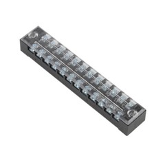 5Pcs Dual Row 12 Positions Screw Terminal Electric Barrier Strip Block 15A 600V