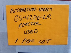 Automation Direct GS-42P0-LR 3 Phase Dry Type Line Reactor 600 V 60 Hz 4 Amps