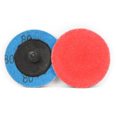 50 Pack – 2″ Inch 80 Grit Ceramic Quick Change Sanding Discs Type R Roloc