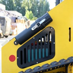 13.5HP Mini Skid Steer Loader Upgraded 1-Cylinder Gas Free shipping and unloadin