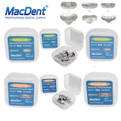 Dental Sectional Matrix System Contoured Metal Matrices Refill Matrix Bands 50x