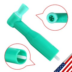 US Dental 1:1 LED Fiber Optic Internal Water Spray Contra Angle Handpiece SANDEN
