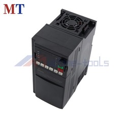 220V Single To 3 Phase VFD 10HP 7.5KW VFD Variable Frequency Drive Inverter US