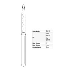 Premier Dental SOLO Diamond Burs Flame Shape 25Pcs 862016 862L018 863012