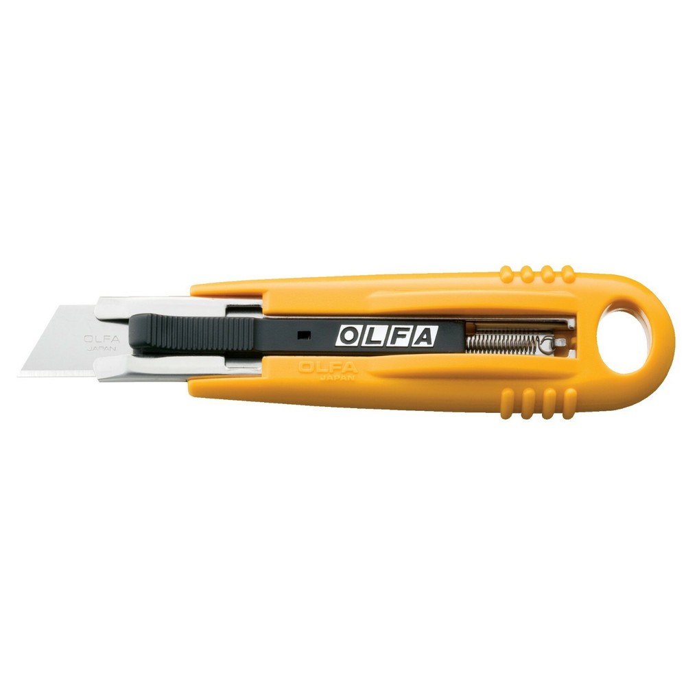 (SK) OLFA Safety Knife, Choose Knife Type, Concealed Blade, Stainless Steel, etc