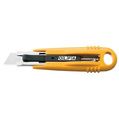 (SK) OLFA Safety Knife, Choose Knife Type, Concealed Blade, Stainless Steel, etc