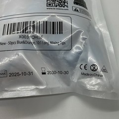High Performance Dental Mixing Tips 10:1 Blue/Orange 50 Tips