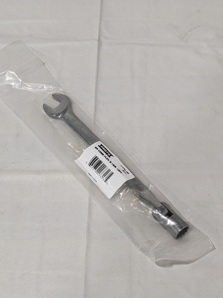 PROTO Combination Wrench: 9/16" Head Size, 15º Offset 8.6300" OAL
