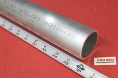 2″ OD x 1/8″ Wall 6061 T6 ALUMINUM Round Tube 36″ long Seamless 1.75 ID Cut New