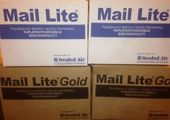MAIL LITE / LITES PADDED BAGS ENVELOPES ‘ALL SIZES’ +FREE 24H DEL – WHITE & GOLD