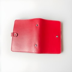 Filofax Personal Organizer, 6.75 × 3.75″ Red Leather, Made In UK