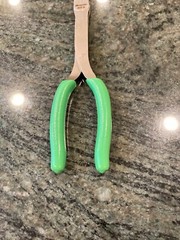 Snap On 61cf 8″ talon grip duck bill pliers green new