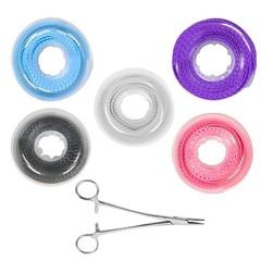 Dental Braces Color Changing Kit with Orthodontic Plier, 5 Rolls Brace Power …