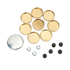 Brass Freeze Frost Plug Kit MPE-100BR Fits Chevy Small Block 283/305/327ci