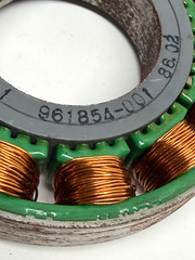 Vintage CubeMars RI50 Frameless Inrunner Torque Motor.
