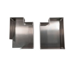 1 Pair 20″x15″ Aluminum Dunnage Racks Holder for Flatbed & Gooseneck Trailers