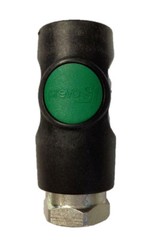 Prevost High Flow Safety Air Coupler Set ESI 071201 1/4” FPT & ERP 076251 PLUG