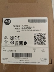 Allen Bradley 25B-D010N114 Power Flex 525 /5.0HP NIB SEALED
