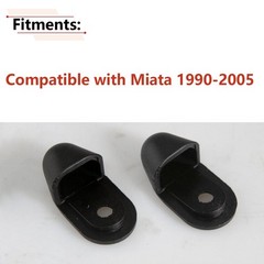 2PCS Convertible Roof Top Latch Cap Clip Compatible with Miata MX-5 MX5 1990 to
