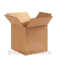 100 Boxes 50 each 5x5x5, 6x6x6 Shipping Packing Mailing Moving Corrugated Carton