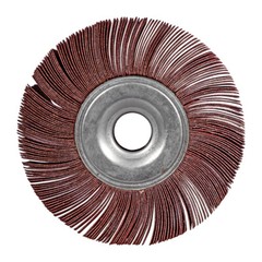 6″ x 2″ x 1″ Inch 80 Grit Bench Pedestal Grinder Premium Unmounted Flap Wheel