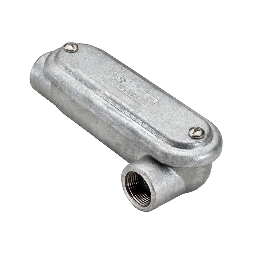 Southwire MLL4CGHDG 1-1/4″ LL Type Mogul Conduit Body with Cover & Gasket (2/Pk)