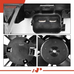 A/C Condenser & Cooling Fan Assembly For 10-14 F150 Navigator 10-13 Expedition