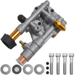 Pressure Washer Pump Manifold Kit 7108366 With Mounting Bolt Washer Pump Sliver