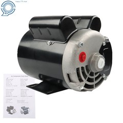 3.7 HP 1 Phase Electric Motor 3450RPM Compressor Duty 56 Frame 5/8″ Shaft 230 V