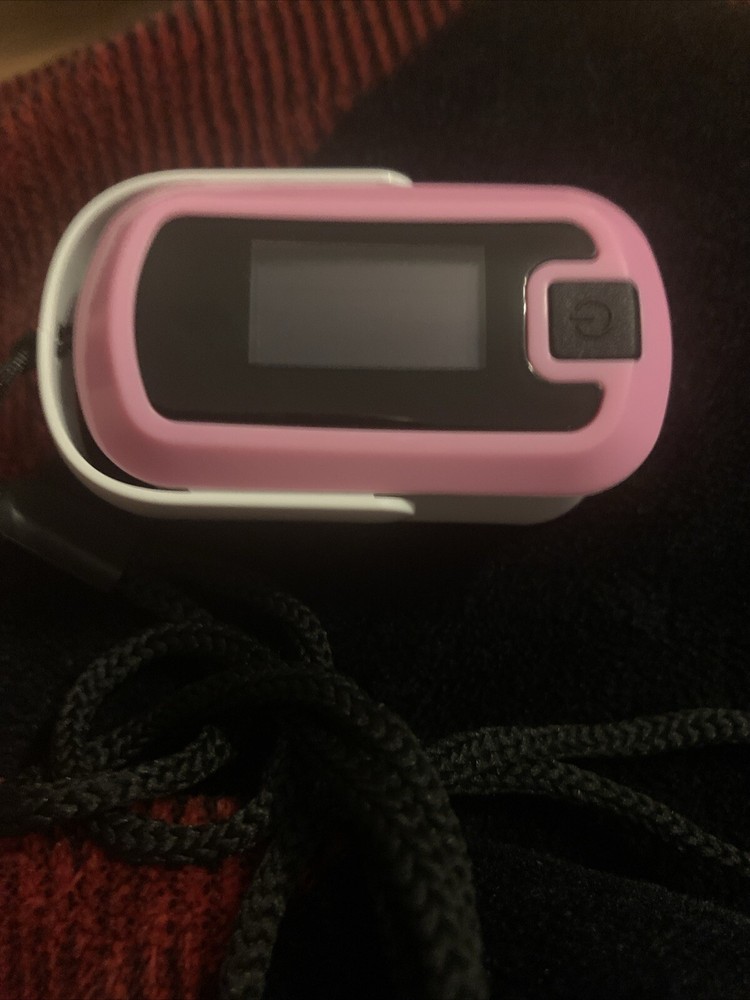 CONTEC CMS50NA Fingertip Pulse Blood Oxygen Saturation Monitor Blue Oximeter