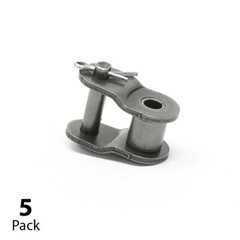 #420 Offset Half Link 1/2″ Pitch for Roller Chain Single Strand (Qty 5)