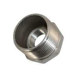 SS 304 1.25″ male to 1/2″ female NPT threaded Reducing bush adapter Pipe Reducer