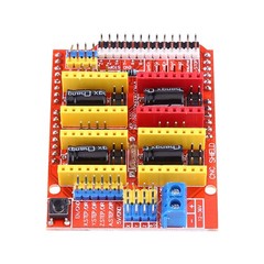 CNC Shield V3 4-Axis + A4988 Stepper Drivers for Arduino UNO MEGA GRBL 3D Prntrs