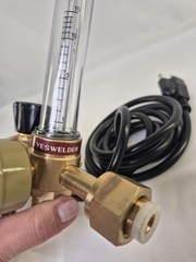 Yes Welder CO2 Regulator With 110V Solenoid Valve