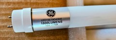 18 Pack GE LED Linear 32W Cool White 48″ T8 Type A Tube Light Bulb 4000K 1800Lum