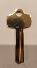 JET – Full Box – 50 Nickel Silver KEY BLANKS – Type M Keyway – 1A1M1-NS
