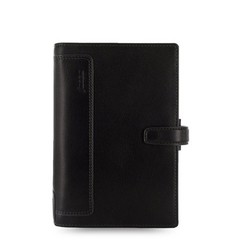 Filofax Personal Size Holborn Organiser Planner Diary Leather Black -025116 Gift