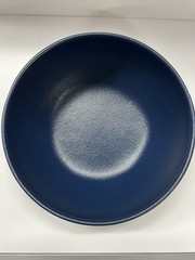 G.E.T. Enterprises BRD15 Bugambilia Classic Textured Finish Blue Round Bowl