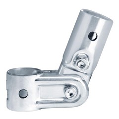 10 Sets Adjustable Pivot Angle Pipe Clamp Connector, Fits 3/4″ EMT Conduit