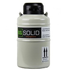 U.S. Solid 3L Cryogenic Container Liquid Nitrogen LN2 Tank