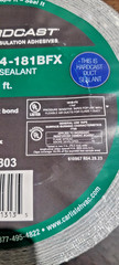 4 Rolls Carlisle Hard Cast 1404-181BFX Foil-Grip 2in x 100ft