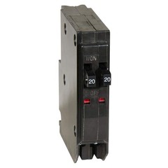 Square D QOT2020 20 Amp 1 Pole 120 Volt Side by Side Metal HOOK QOT2020