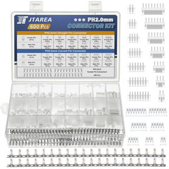 29Values 600PCS JST PH 2.0 MM Connector Kit 2.0MM 2 3 4 5 6 7 8 Pin Female Male