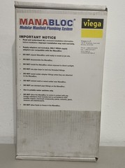 Viega 49143 -14:1/2(6,8) Hot,Cold MANA BLOC MODULAR MANIFOLD PLUMBING SYSTEM