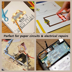 4in X 33ft Copper Foil Tape Dual Conductive Adhesive EMI Shield Grounding
