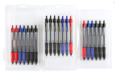 Office Depot Callisto Retractable Gel Ink Pens, Medium Point, 0.7 mm, Pack Of 20